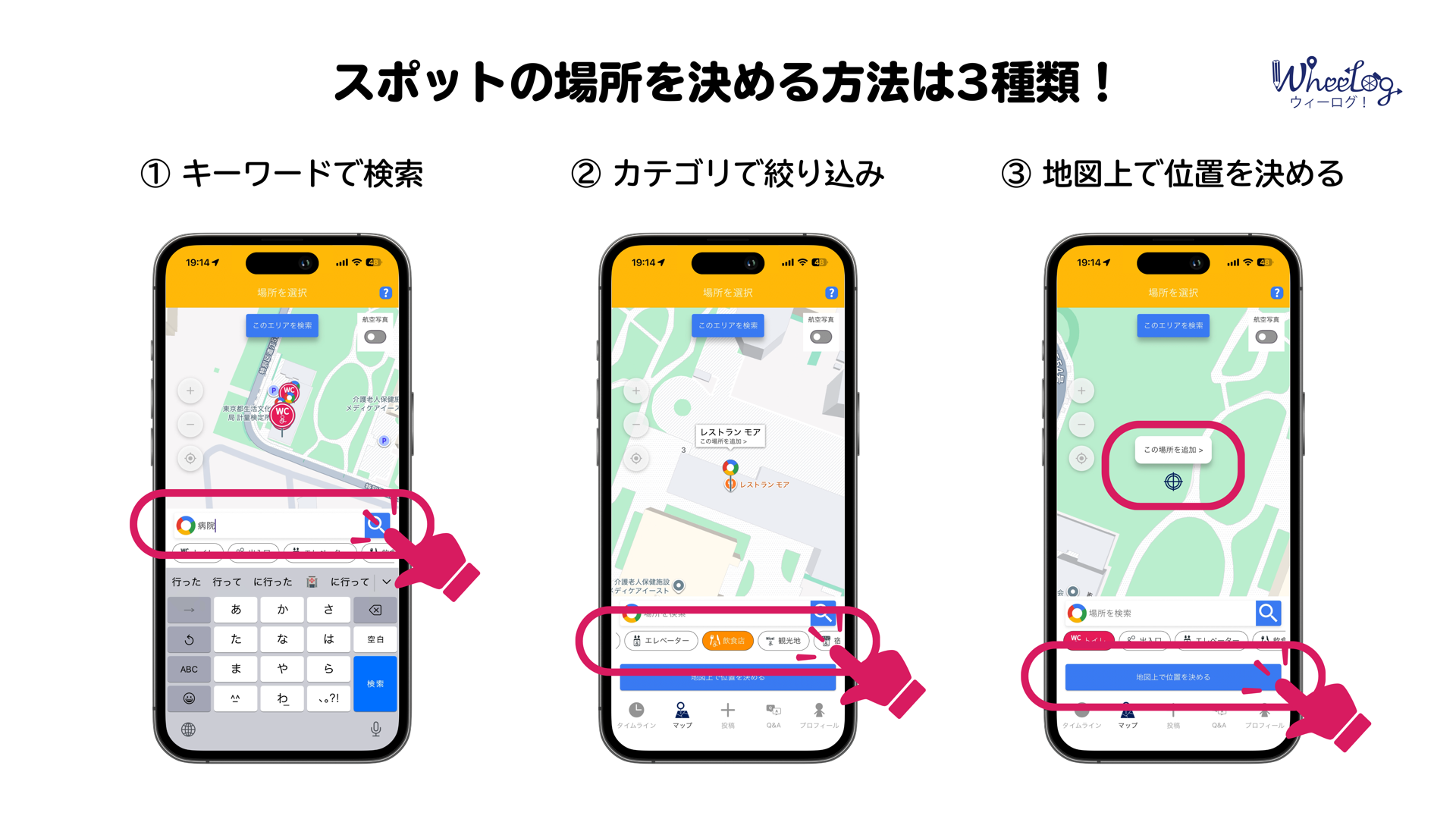 Finding a location